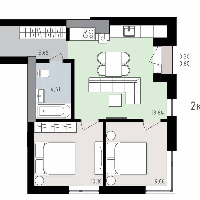 Plans ЖК «Терра»