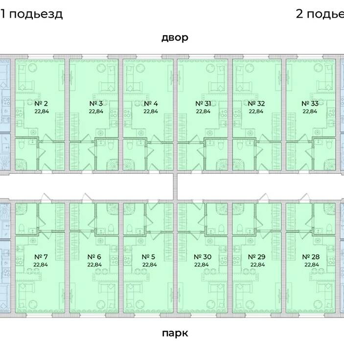 Plans ЖК «Феникс»