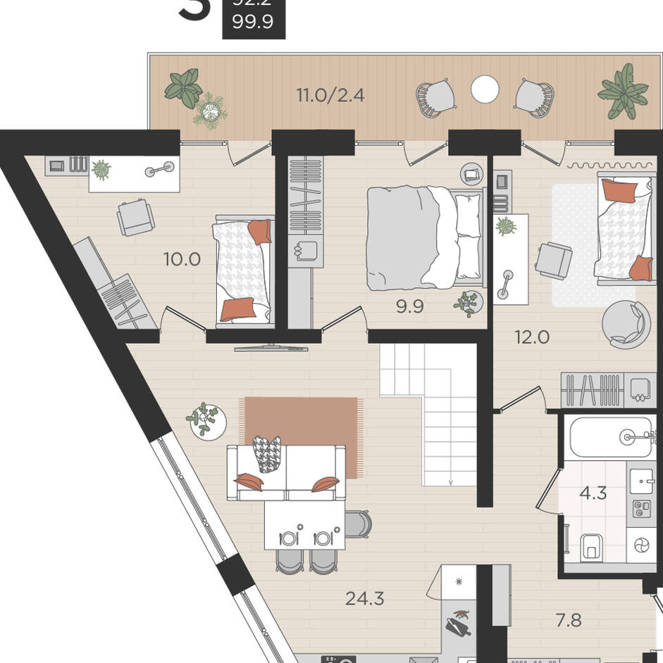 Plans ЖК «Кислород О2»