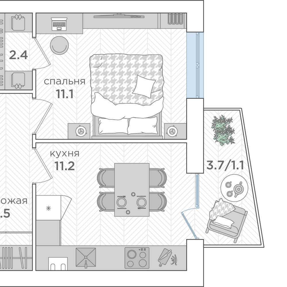 Plans ЖК «Кислород О2»