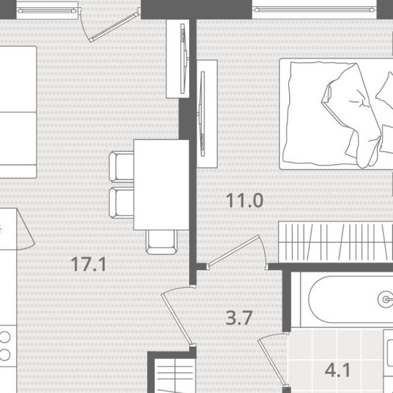 Plans ЖК МО’ре