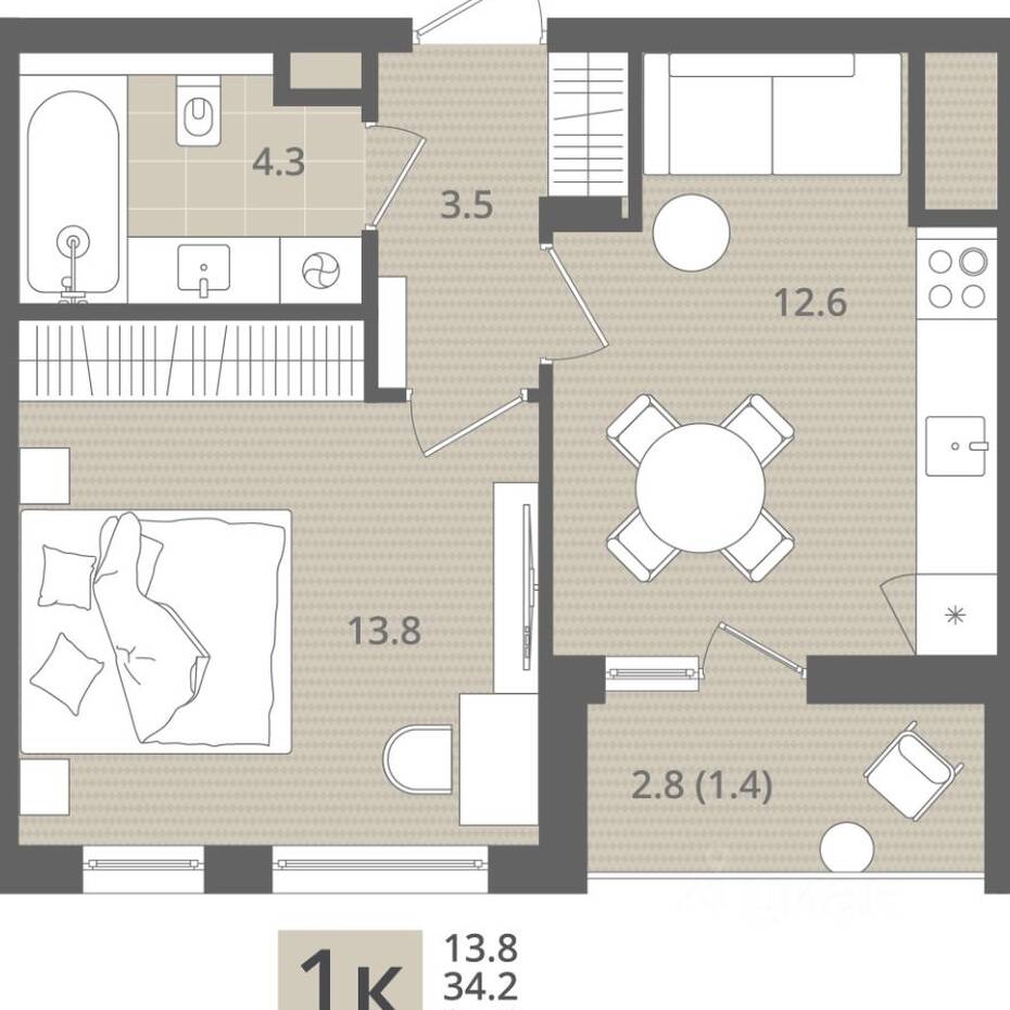 Plans ЖК МО’ре