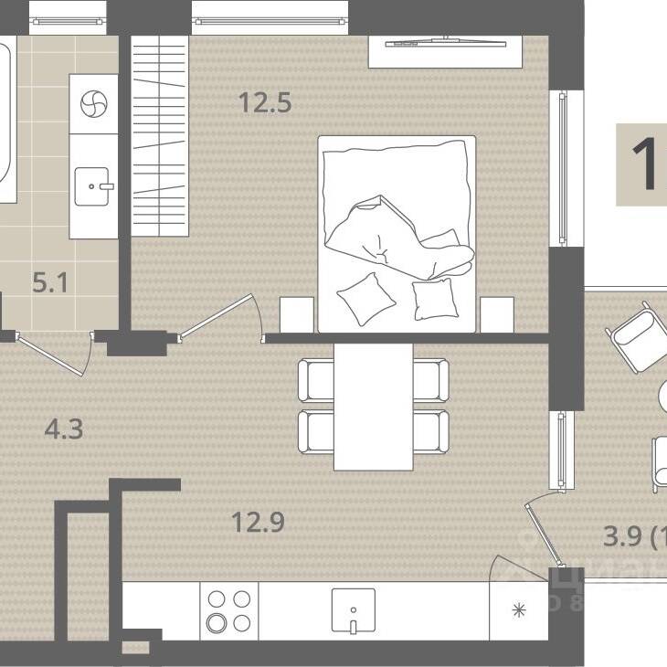 Plans ЖК МО’ре