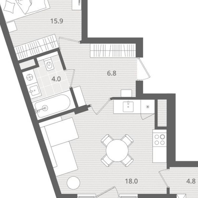 Plans ЖК МО’ре