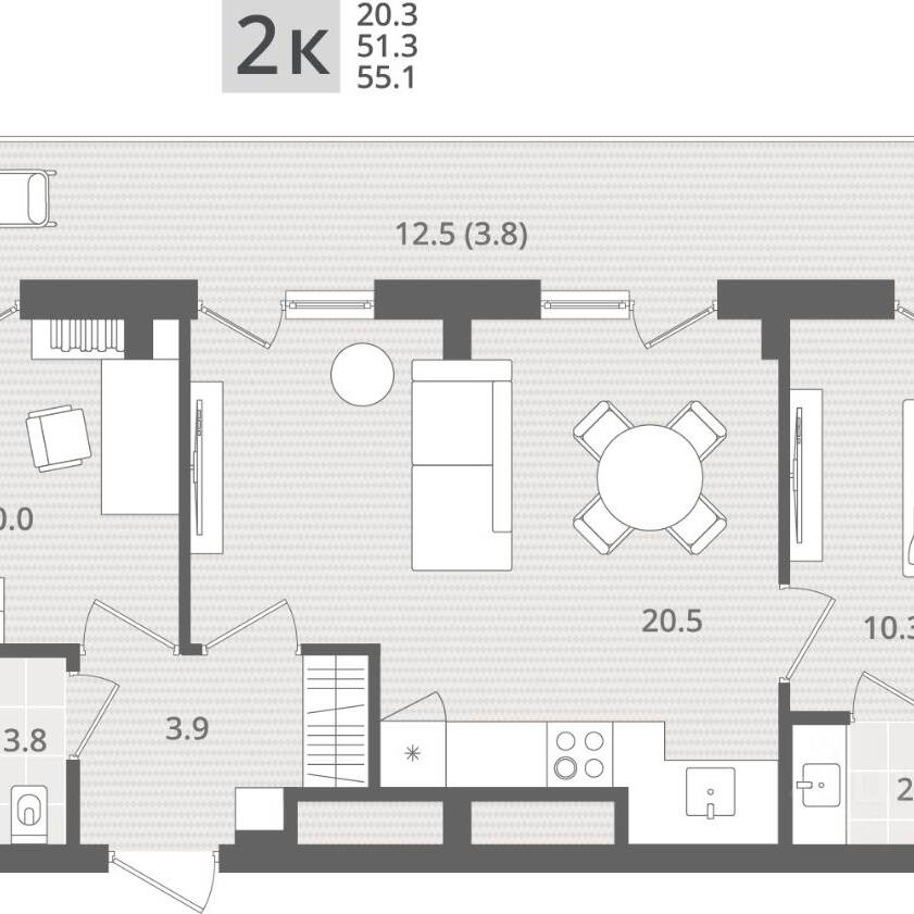 Plans ЖК МО’ре