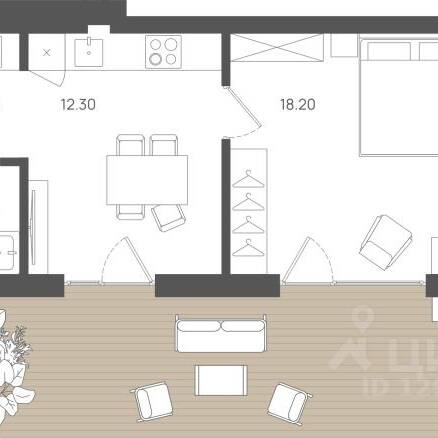 Plans ЖК «Nordis»
