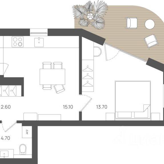 Plans ЖК «Nordis»