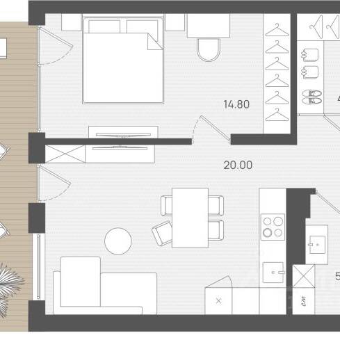 Plans ЖК «Nordis»