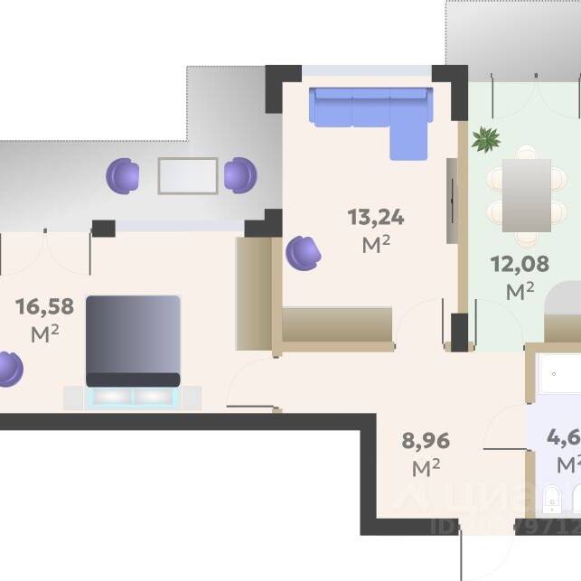 Plans ЖК «Пионерский курорт»