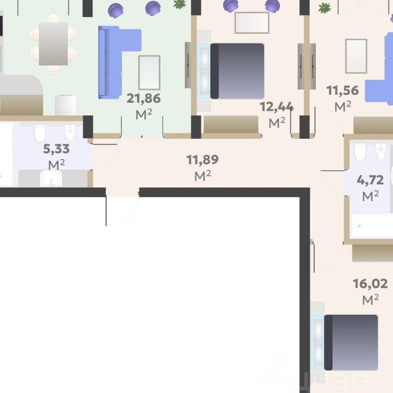 Plans ЖК «Пионерский курорт»