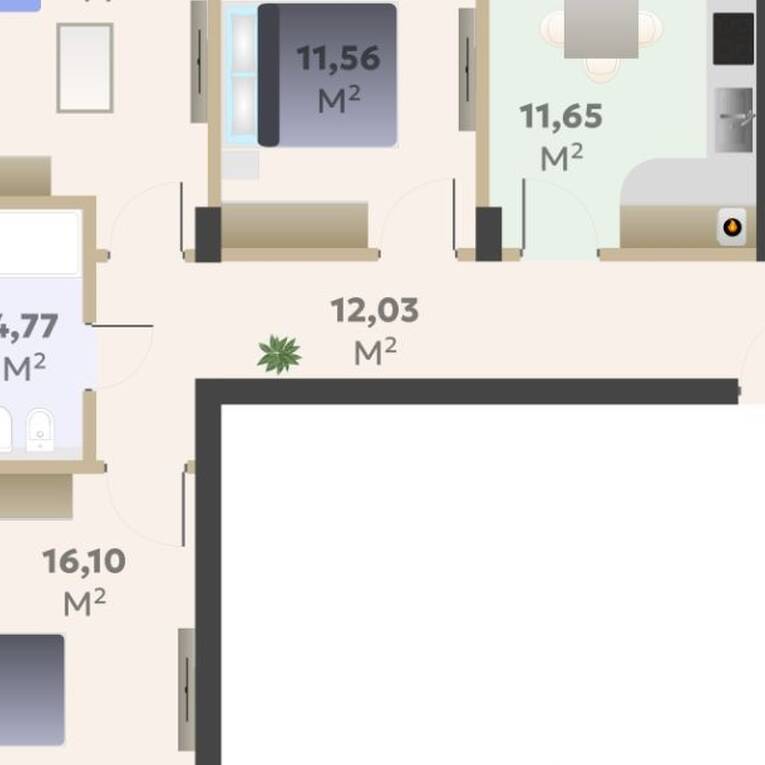 Plans ЖК «Пионерский курорт»