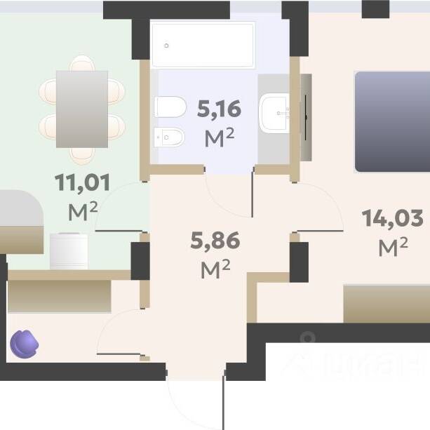 Plans ЖК «Пионерский курорт»