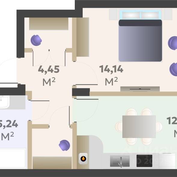 Plans ЖК «Пионерский курорт»