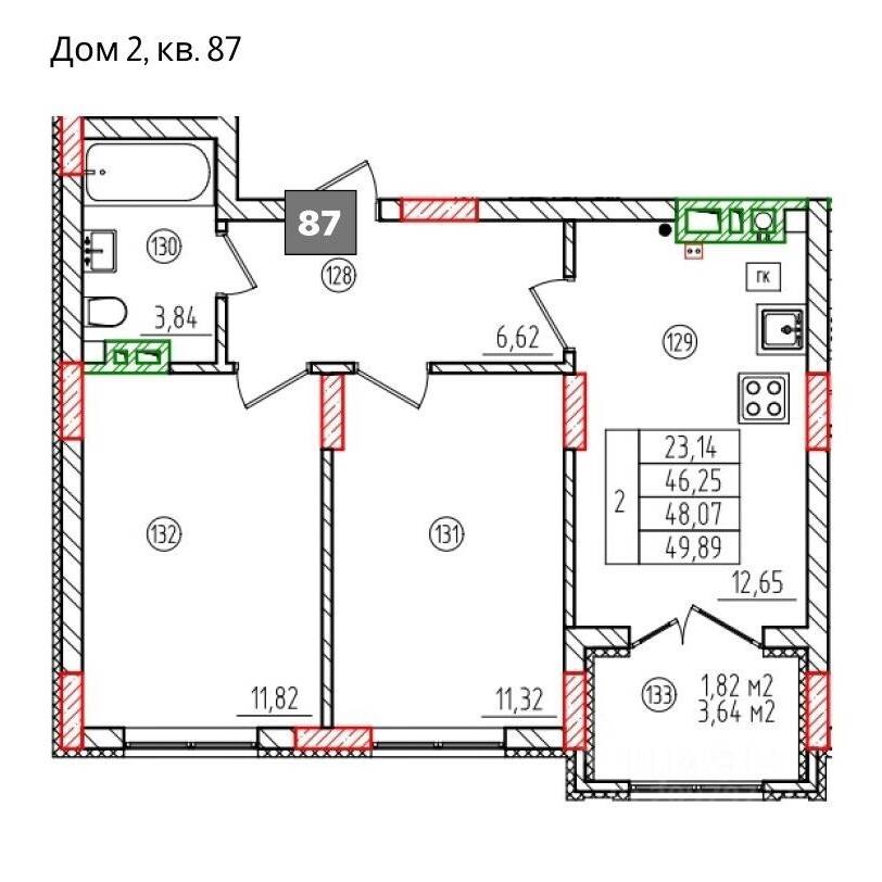 Plans ЖК «Приморская Бухта»
