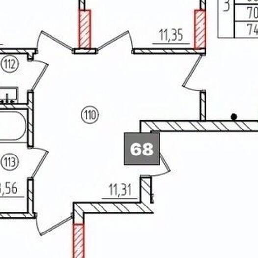 Plans ЖК «Приморская Бухта»
