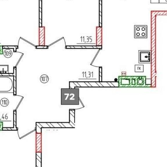 Plans ЖК «Приморская Бухта»