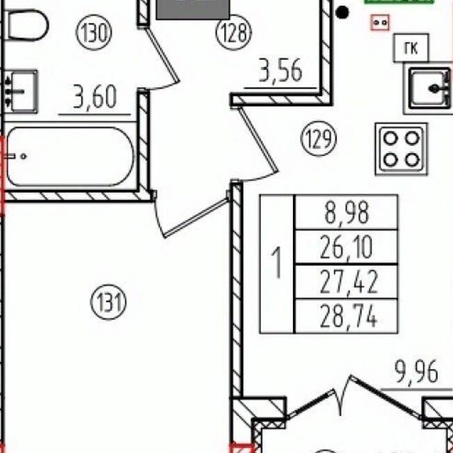 Plans ЖК «Приморская Бухта»