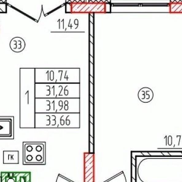 Plans ЖК «Приморская Бухта»