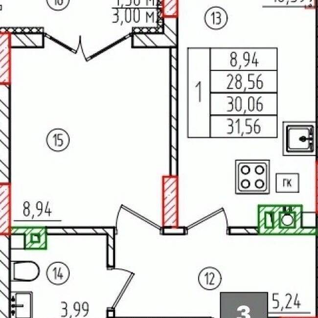 Plans ЖК «Приморская Бухта»