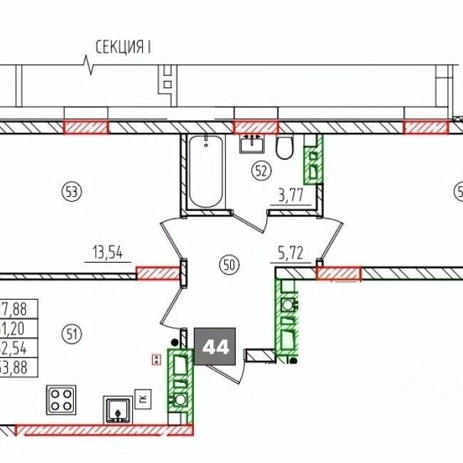 Plans ЖК «Приморская Бухта»