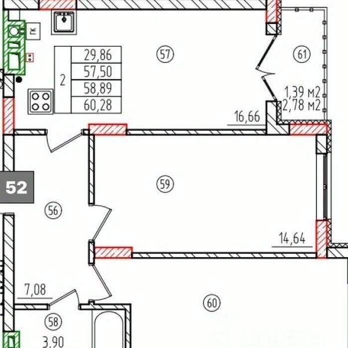 Plans ЖК «Приморская Бухта»