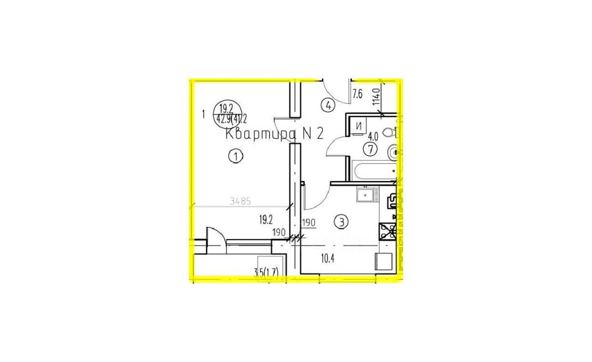 Plans ЖК ул. Куйбышева, 27Б