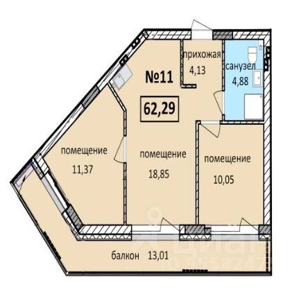 Plans Апарт комплекс «Престиж парк»