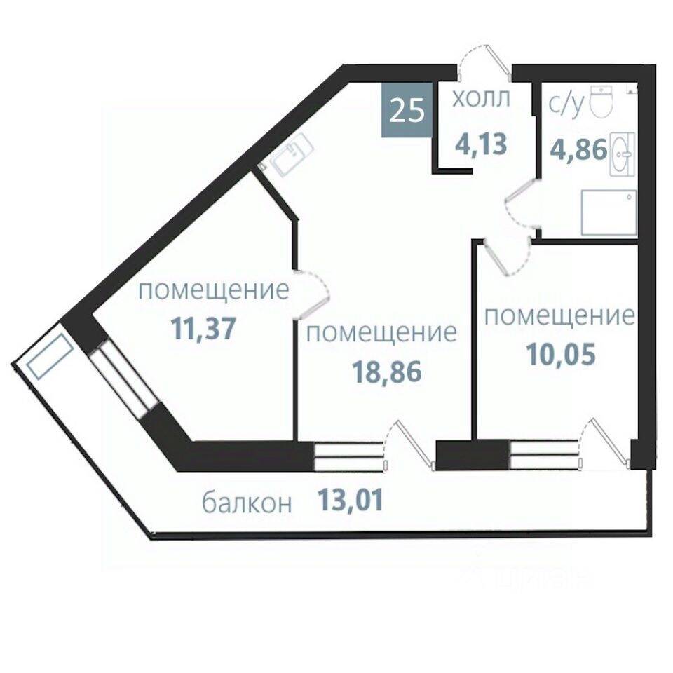 Plans Апарт комплекс «Престиж парк»