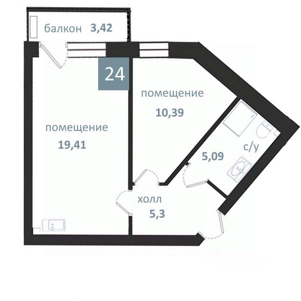 Plans Апарт комплекс «Престиж парк»