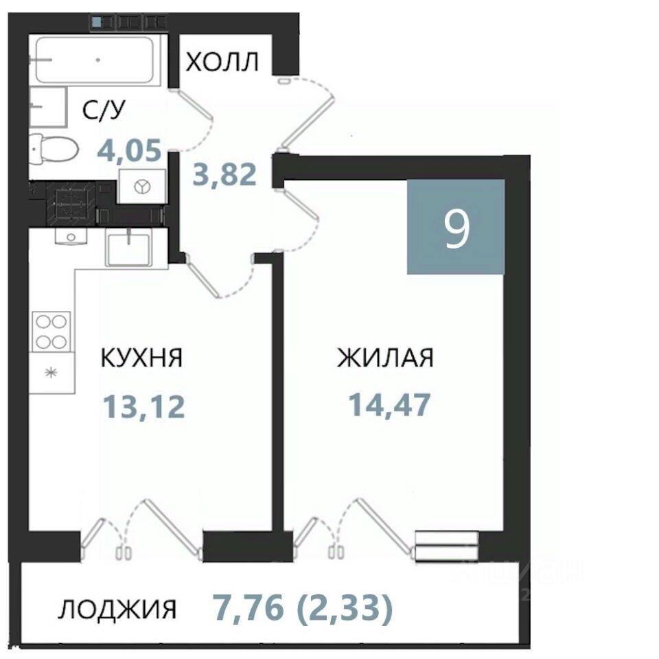 Plans ЖК «Морская нота»