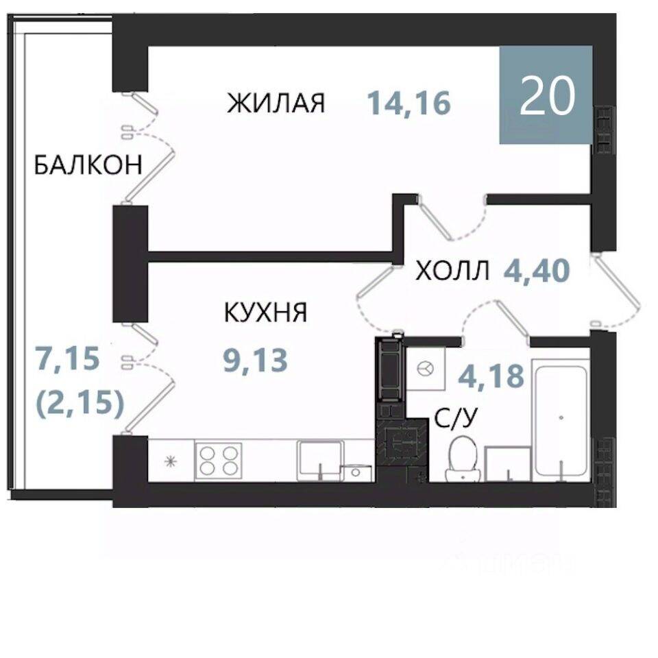 Plans ЖК «Морская нота»