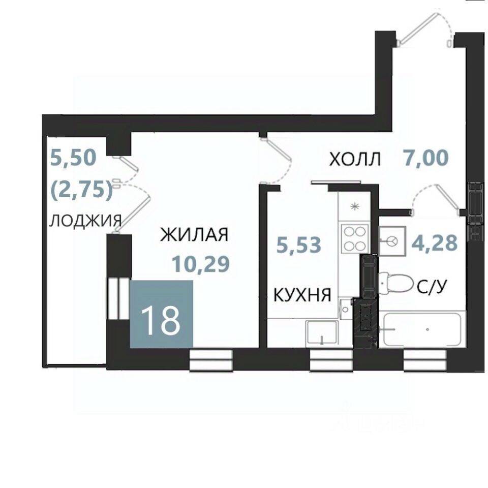 Plans ЖК «Морская нота»