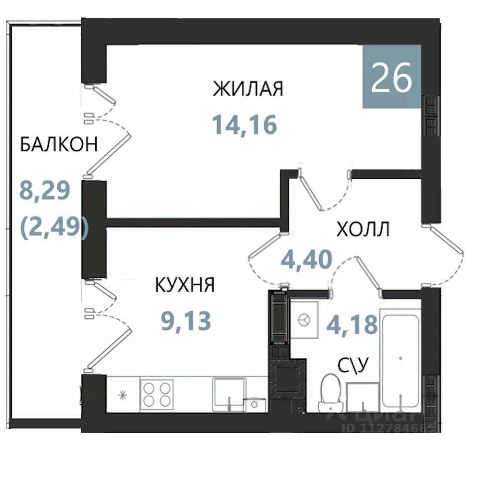 Plans ЖК «Морская нота»