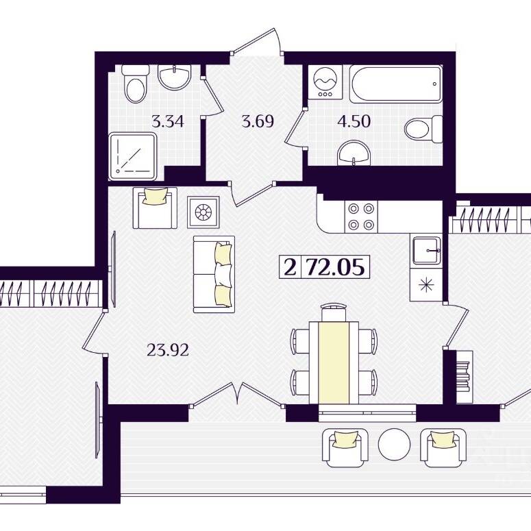 Plans ЖК «Астерия»