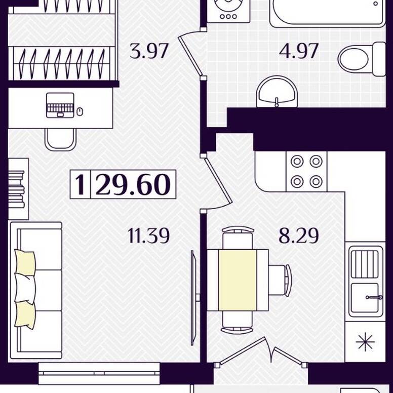 Plans ЖК «Астерия»