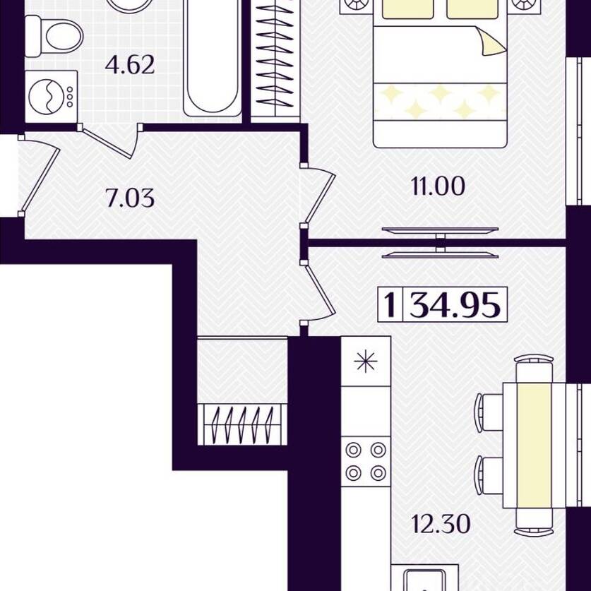 Plans ЖК «Астерия»