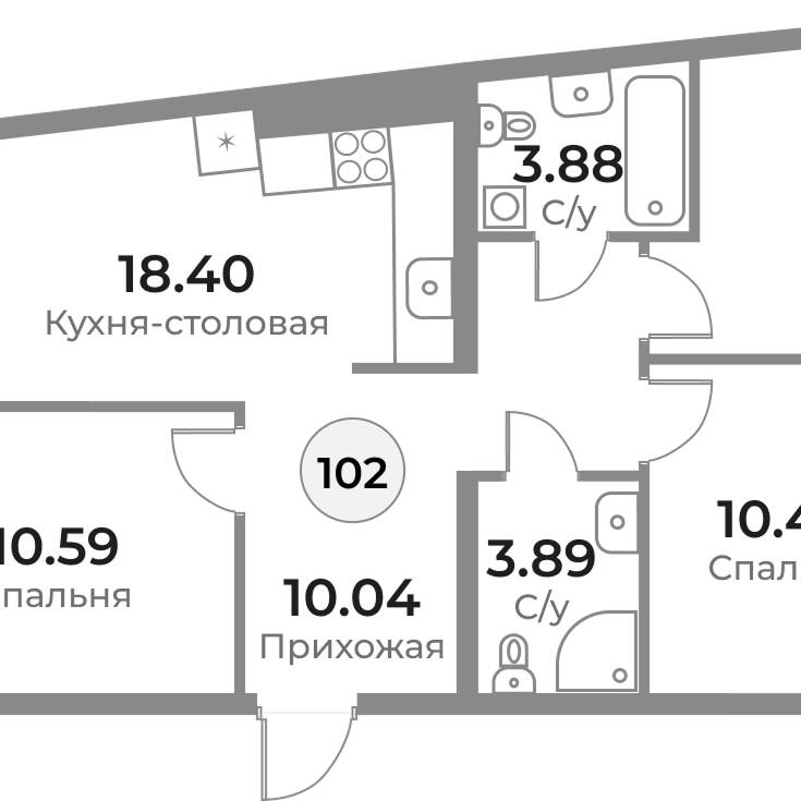 Plans ЖК «Легенды Девау»