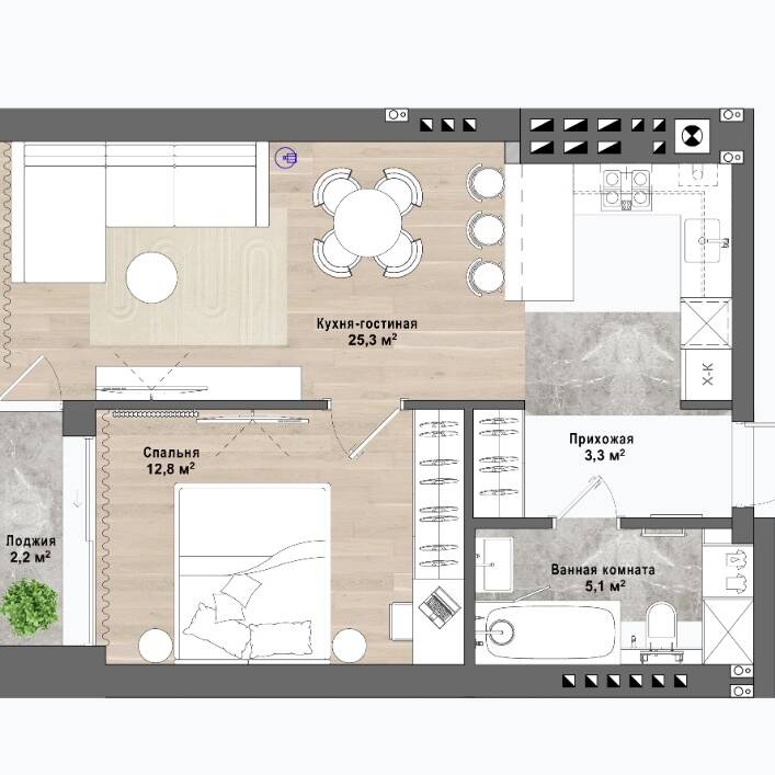 Plans ЖК «Регата»
