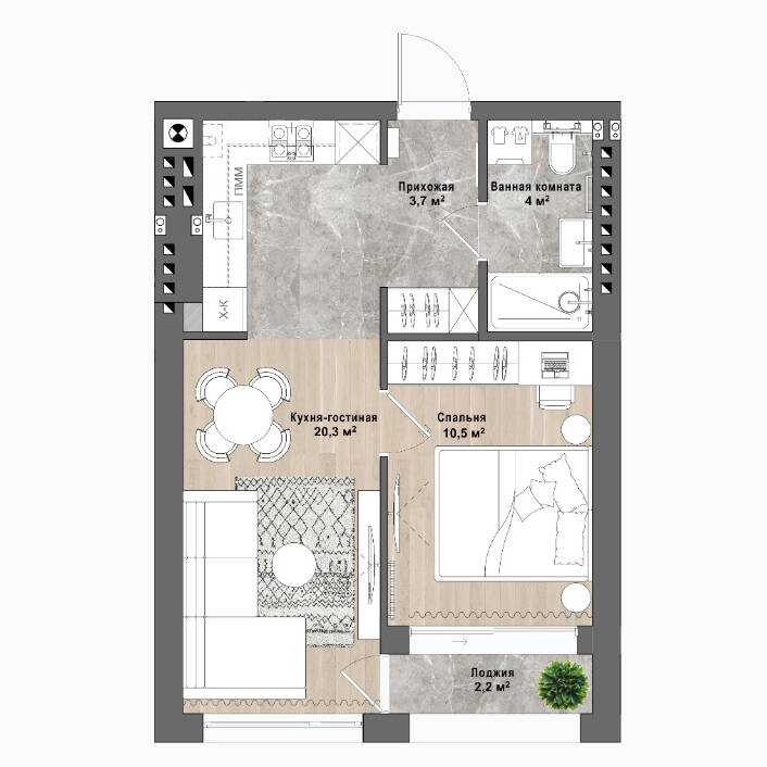 Plans ЖК «Регата»