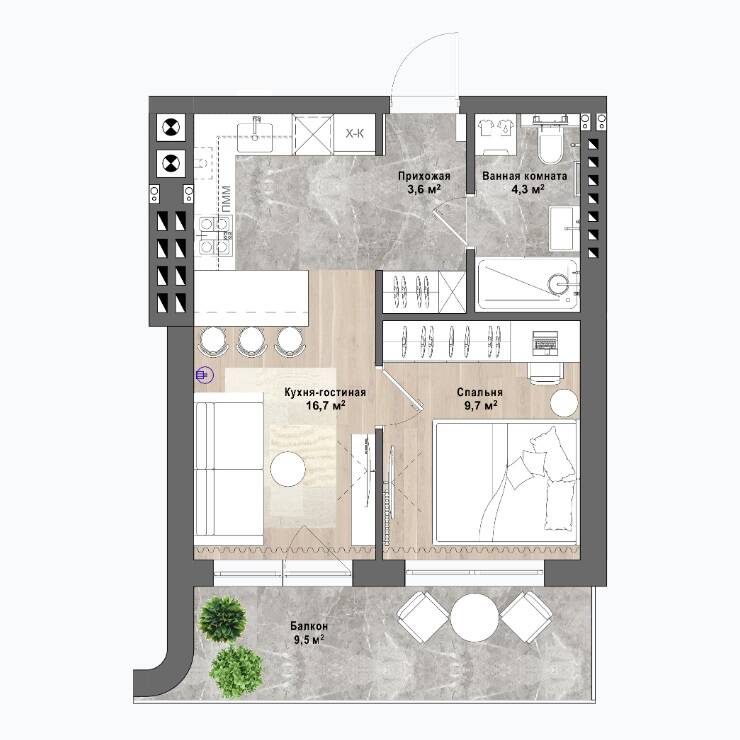 Plans ЖК «Регата»