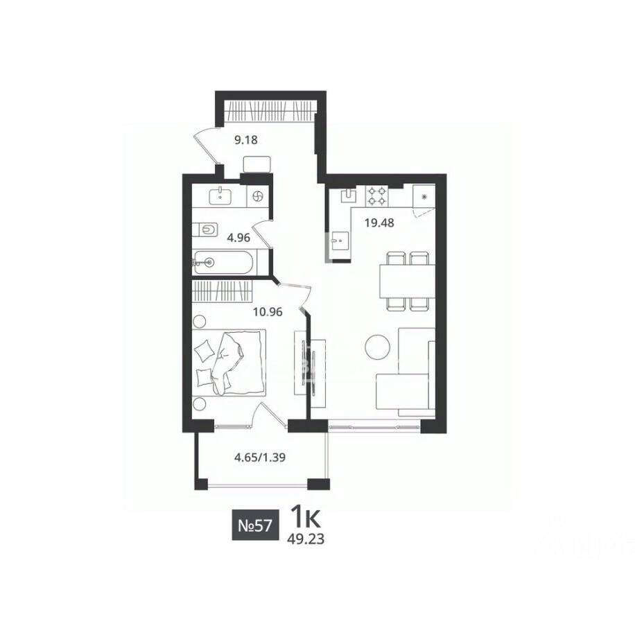 Plans ЖК «Гармония»