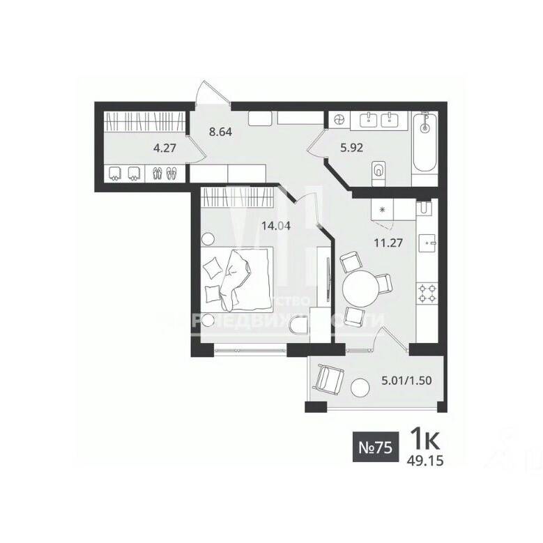 Plans ЖК «Гармония»