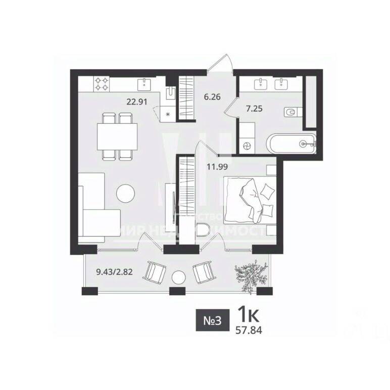 Plans ЖК «Гармония»