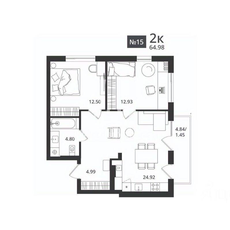 Plans ЖК «Гармония»
