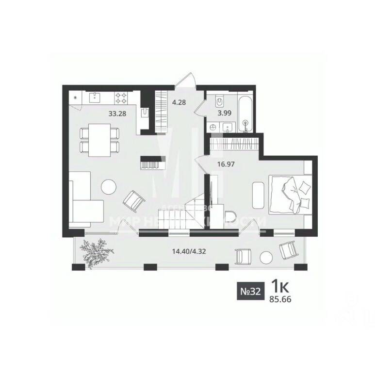 Plans ЖК «Гармония»