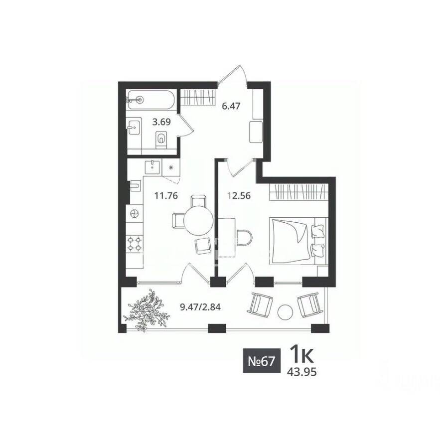 Plans ЖК «Гармония»