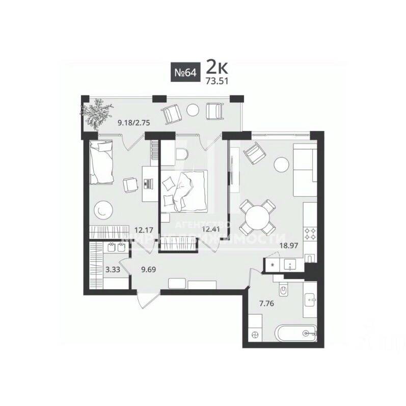 Plans ЖК «Гармония»