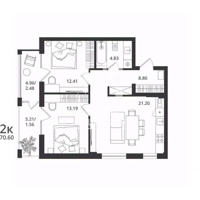 Plans ЖК «Гармония»