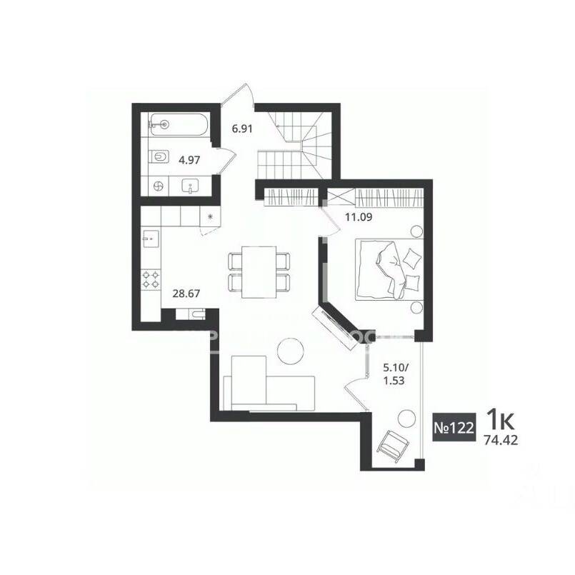 Plans ЖК «Гармония»