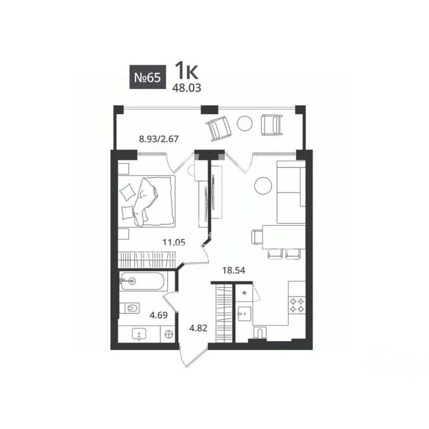 Plans ЖК «Гармония»
